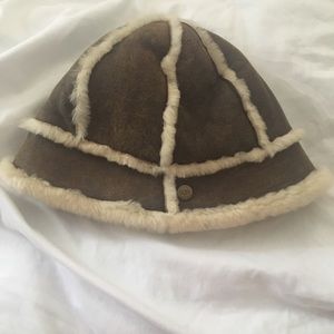 Ugg Sheepskin Bucket Hat, for Winter